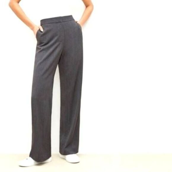 MM Lafleur Tinsley  Trouser Dress Pants Light Twill Charcoal sz 6 - Picture 1 of 4